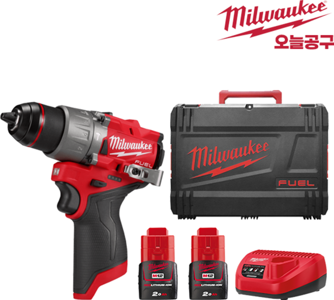 밀워키 M12 FPD2 젠3 GEN3 충전 해머드릴 함마, 4. M12 FPD2-202X, 1개