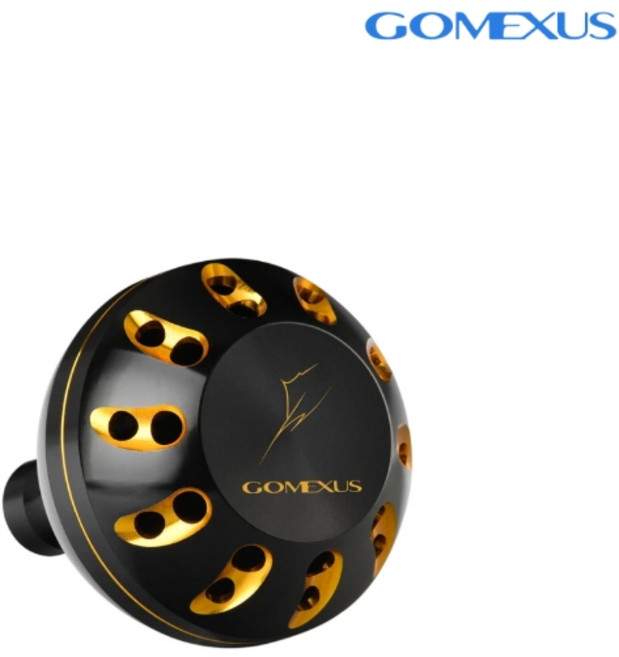 GOMEXUS 고멕서스 B47-G 튜닝 노브 블랙실버 파워 핸들, 블랙실버-K147ABKSR, 1개