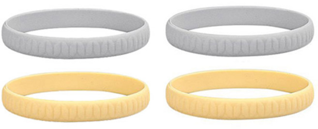 격자무늬 고탄력 실리콘 무릎보호대 슬개골보호, 그레이, 2개