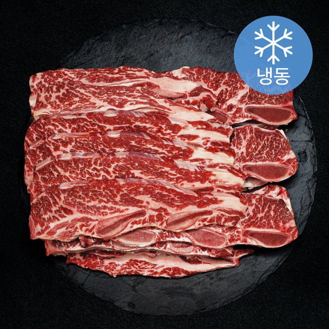 [서초정육] 프리미엄 CAB 등급 LA갈비 꽃갈비 6 7 8번 프리미엄 마블링 구이 찜 미국산 지방 손질 냉동 직발송, 2개, 2kg