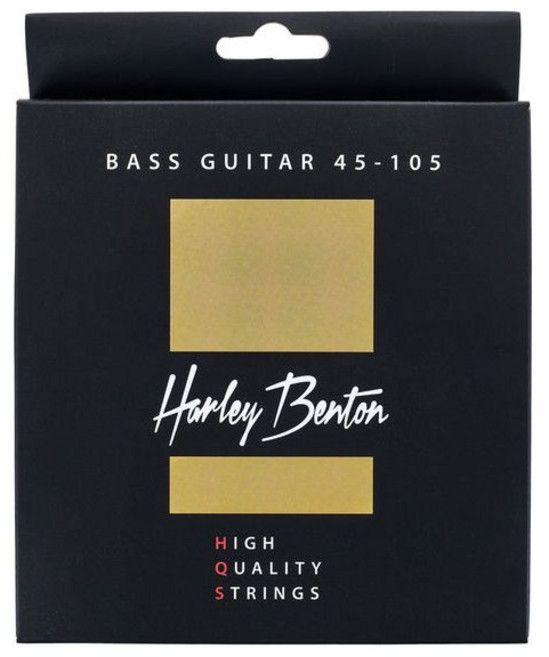 [국내배송] 할리벤튼 베이스기타줄 HQS 스테인레스, 4현, 1개