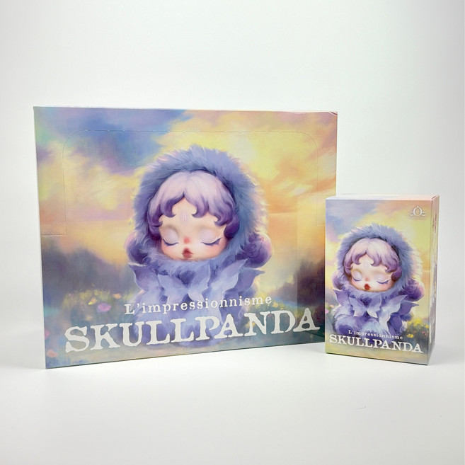 [팝마트 정품] 스컬판다 SKULL PANDA 빛의 정원 시리즈 미개봉 랜덤박스 1box, 1박스