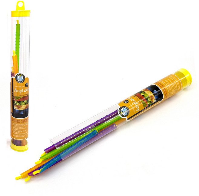 애니락 원통종합 2~5호 총6개 밀폐도구 미르봉, 1세트