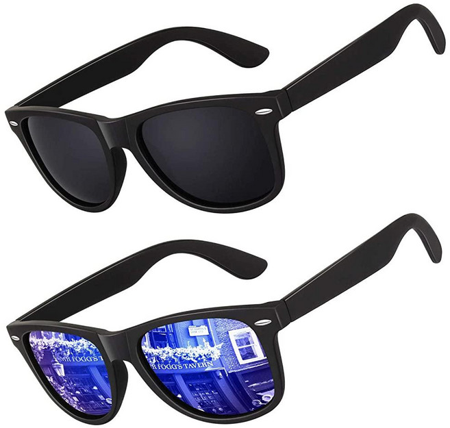 남성용 선글라스를 위한 LINVO 편광 선글라스 80년대 레트로 스타일 디자인 스퀘어 쉐이드