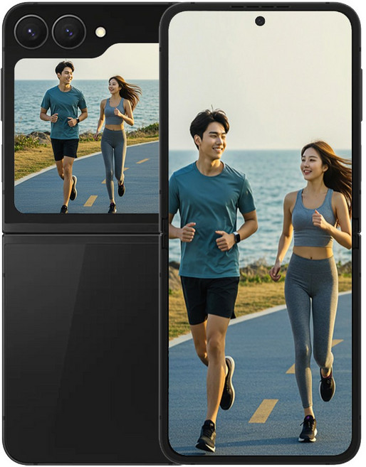 삼성전자 갤럭시 Z플립7 SM-F766N, 제트 블랙, 256GB