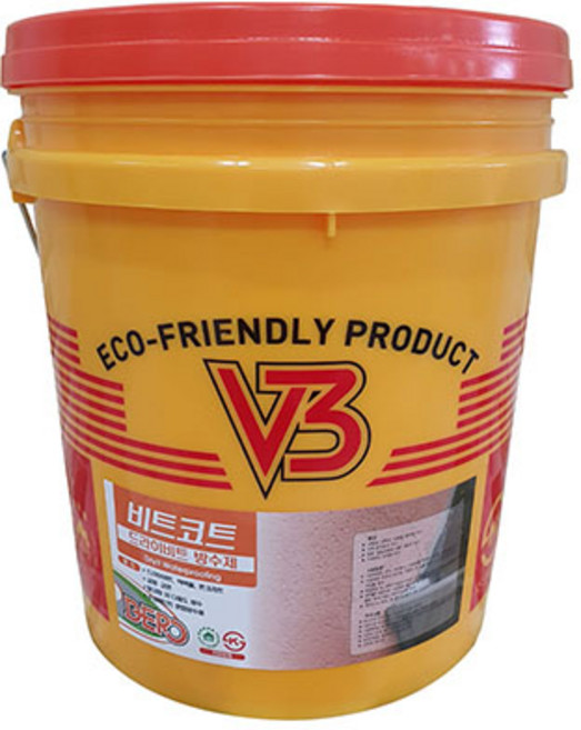 대로V3 비트코트 강력 외벽 방수제 수용성 투명 코팅제 드라이비트 보수 4L, 1개