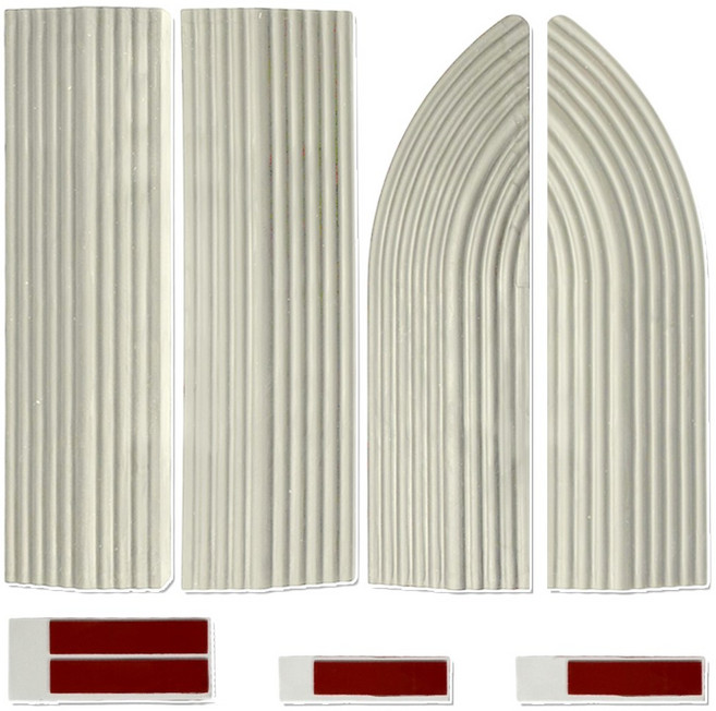 우리비즈 로봇청소기 문턱경사대 경사로 발판, 화이트, 1개