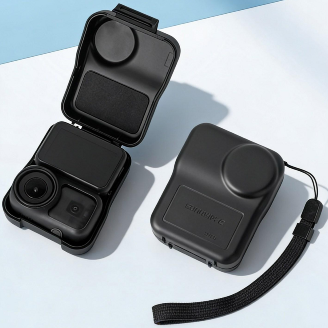 써니라이프 Dji 오즈모 나노 포터블 프로텍터 보호 케이스 액션캠 올라운드 휴대용 풀커버 악세사리, 1개, 액션캠 프로텍터 보호 케이스