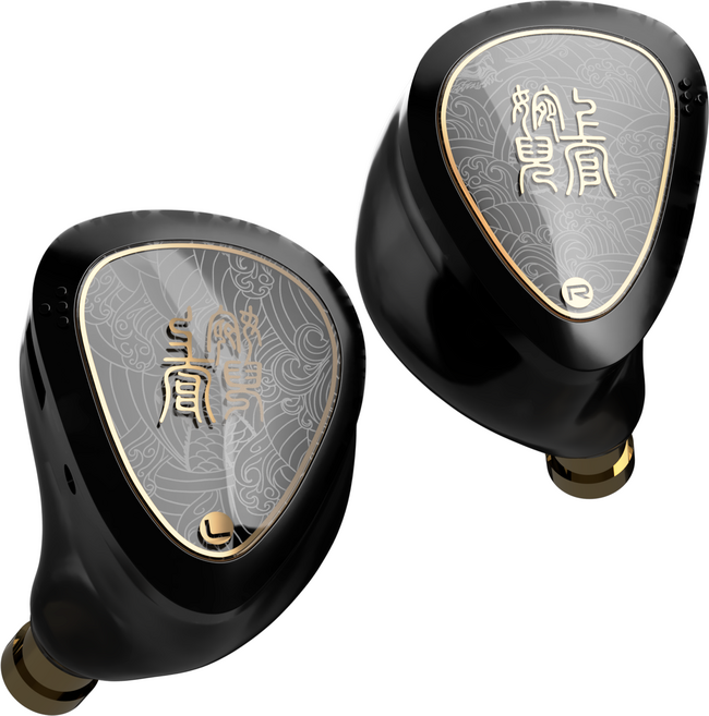 탕주 상관완아2 인이어 게이밍 커널형 유선 이어폰, 블랙, 4.4mm NO MIC