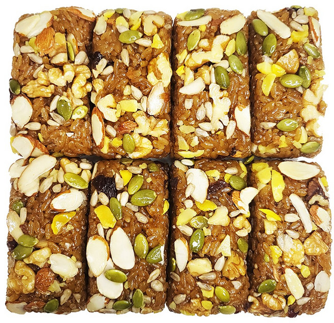 조현제떡연구소 약식 약밥 3kg 95g 32p 아침식사대용 건강식 약식맛집 가성비굿 선물로좋은 영양밥 하루견과류 소금설탕조절맟춤, 1개, 저염 저당