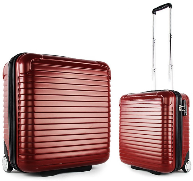 랜드스케이프 18인치 여행 가방 하드 캐리어 레드