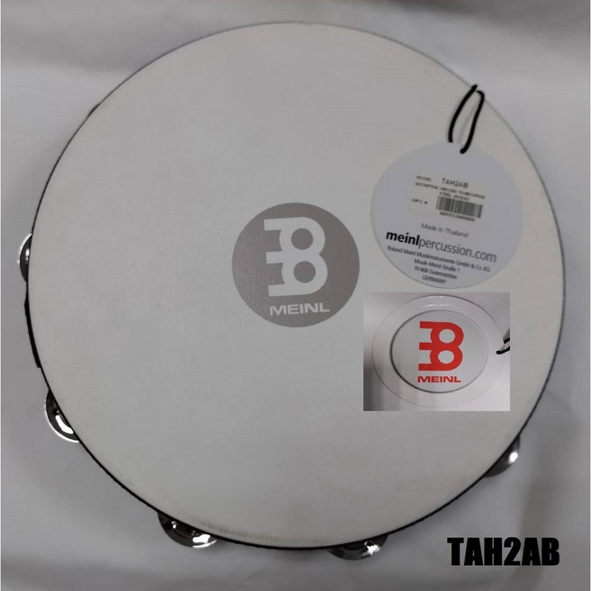 Meinl TA2WB 木框雙排鈴鼓, 1個, TAH2AB(山羊皮木框)