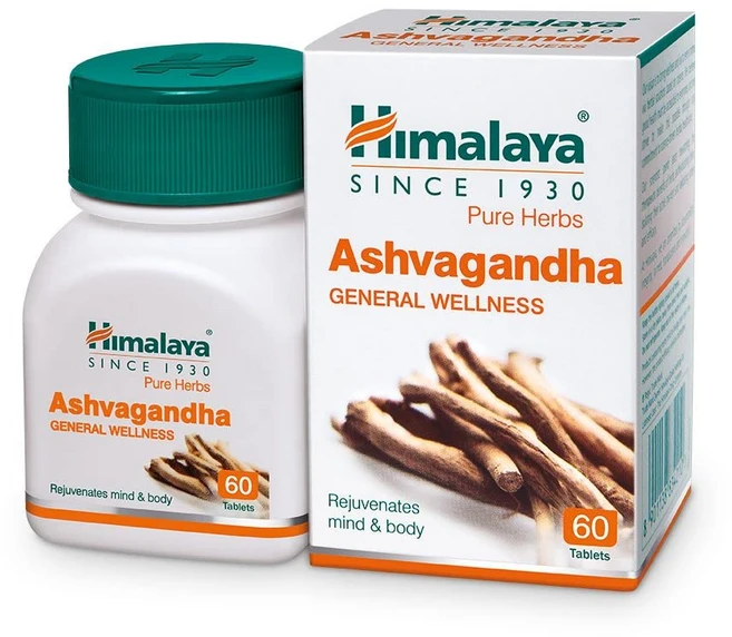 Himalaya Ashvagandha 60Tablets Stress Relief Rejuvenates Mind & Body Improves Strength & Energy, 60정, 4세트 - 쿠팡