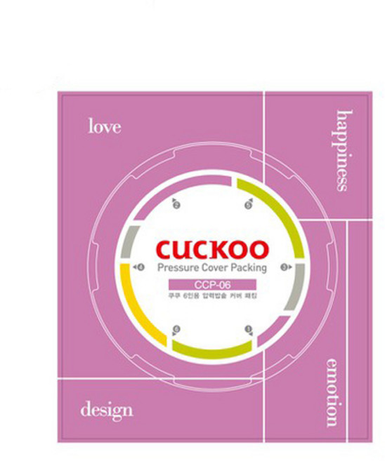 쿠쿠 6인용 압력밥솥 커버 패킹 CCP-06, 1개