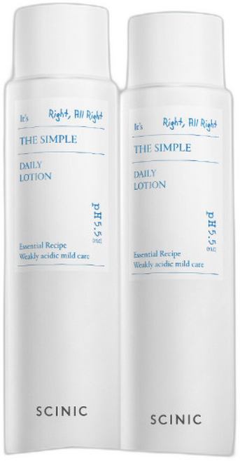싸이닉 더 심플 데일리 로션 1+1, 1개