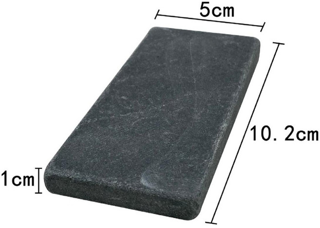 금 시금석 골드 귀금속 금은방 감별 시금석 금함량 순도 판별 테스트 금세공 순도감정 금거래, 1개