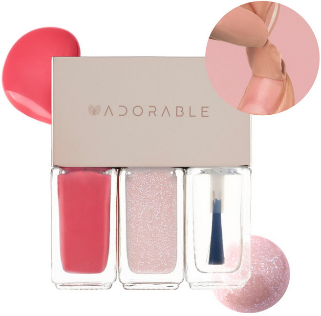 어도러블 아세톤 없이 지우는 임산부 매니큐어 한국에디션, 1개, 15ml, No. 28 오간자