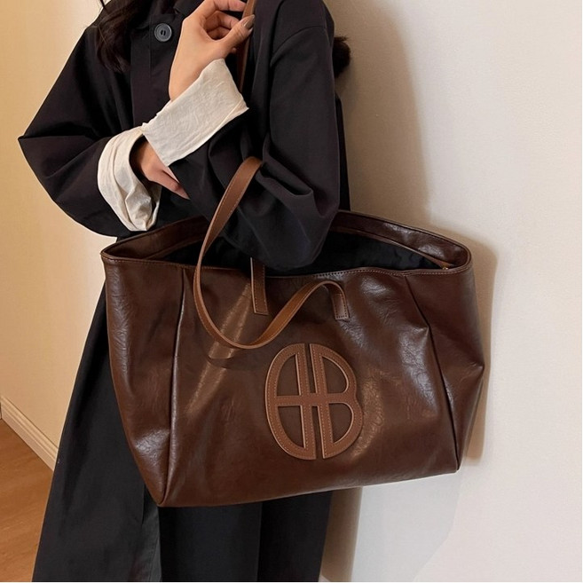 투니스 여성 빈티지 빅 토트 숄더백