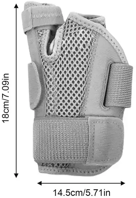 Breathable Wrist Support Professional Splint Wrist Brace Protector Band Arthritis Carpal Tunnel Hand, 02 1PCS, 04 A Gray
