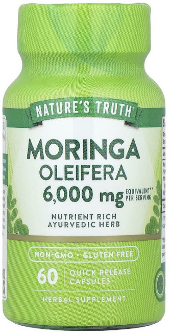 네이처스트루스 모링가 올레이페라 6000mg Moringa Oleifera 캡슐 60정, 1개