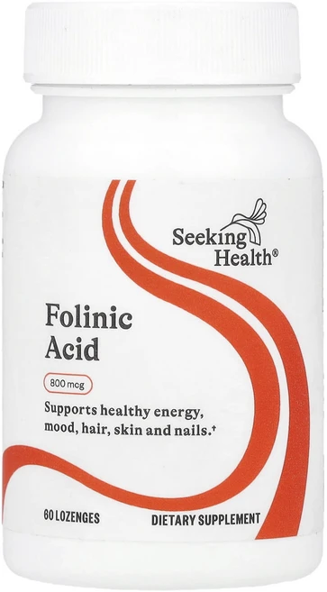 Seeking Health 폴린산 800mcg 사탕 정제 60정, SeekingHealth폴린산800mcg사탕정제60정, 1개 - 쿠팡