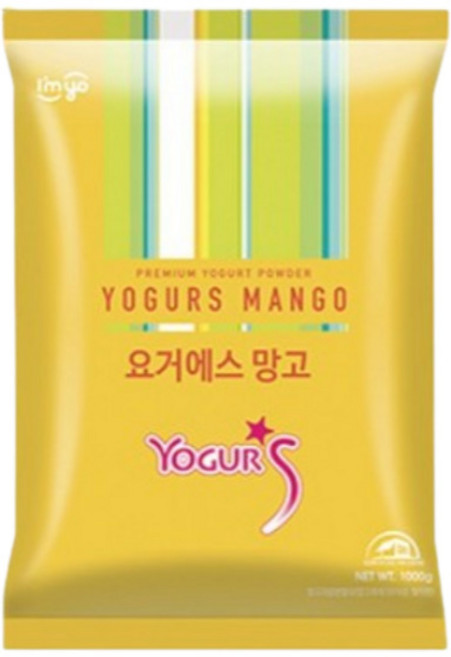 아임요 요거에스 망고 요거트파우더, 1kg, 1개입, 10개
