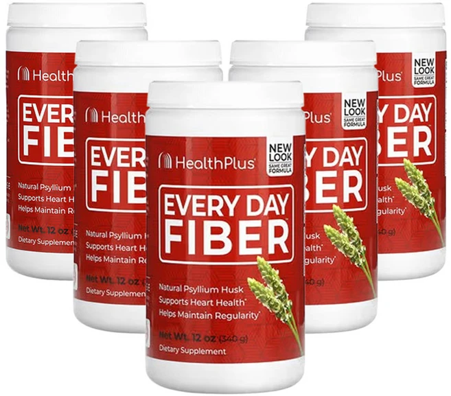헬스플러스 에브리 데이 식이섬유 (12oz), 340g, 5개 - 쿠팡