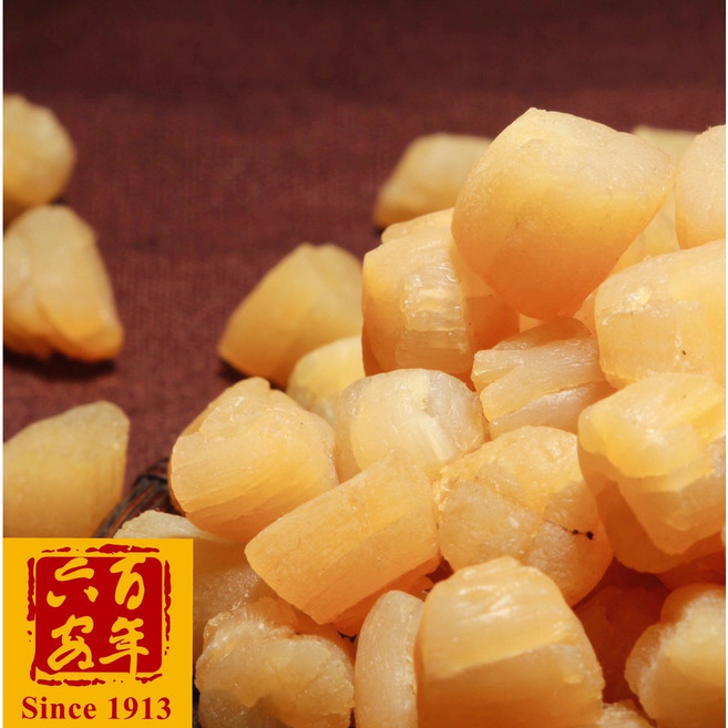 六安堂 嚴選珠貝 貝柱瑤柱干貝, 1個, 300g