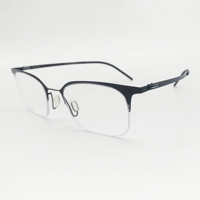 BYWP BY18017 MB 德國工藝 黑騎士半框 眼鏡框