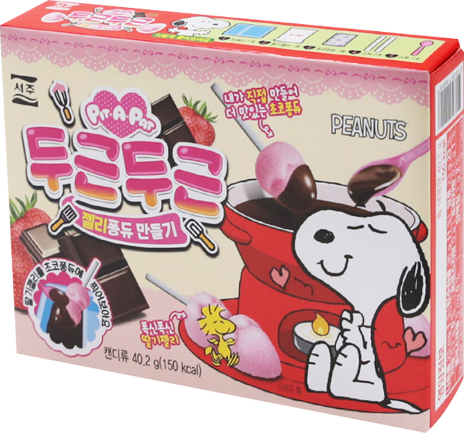 두근두근 젤리퐁듀 만들기 쿠킹놀이, 40.2g, 10개