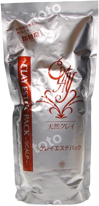 몰토베네 클레이 에스테틱 팩 헤어팩 500g, 1개