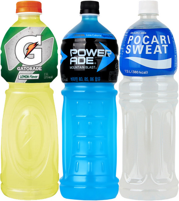 게토레이1.5L 4입+파워에이드1.5L 4입+포카리1.5L 4입 총 12입, 1.5L, 1세트