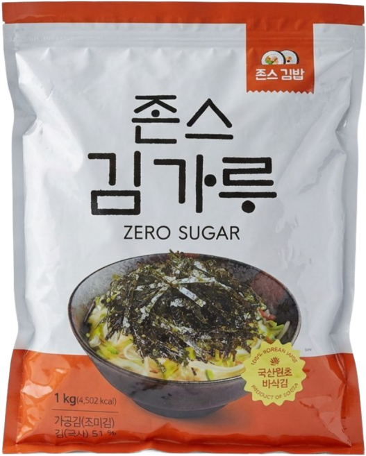 존스 김가루 업소용 대용량 가루김, 1개, 1kg