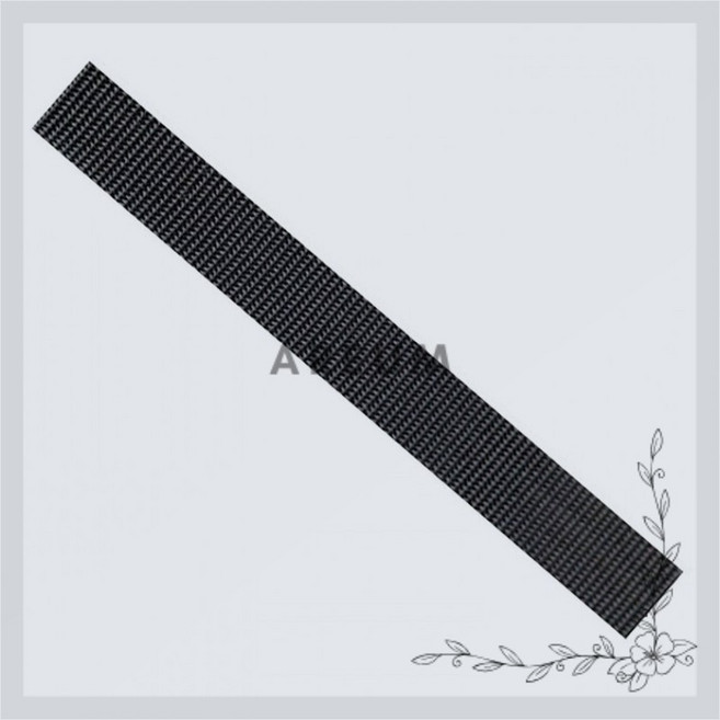 스트랩 1M 벨트 나일론 웨이빙 끈 20mm 버클 부자재 가방, 1개