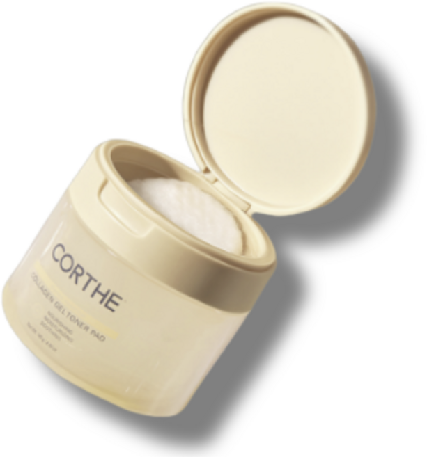 코르테 더모 에센셜 콜라겐 겔 토너패드 60매, 1개, 60매입