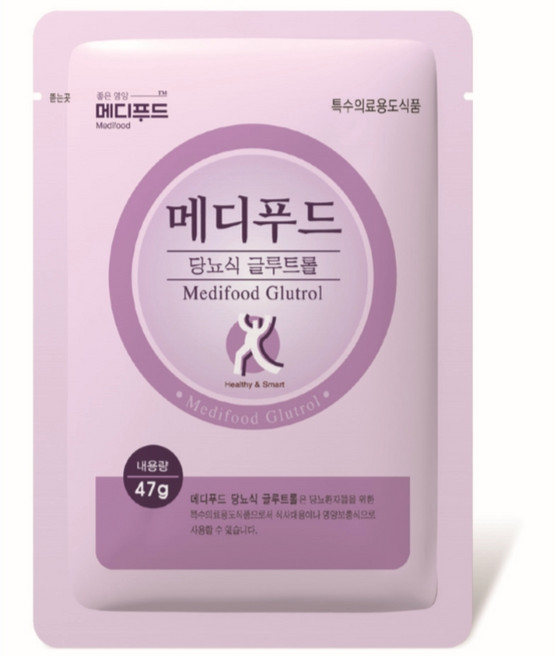 메디푸드 당뇨식 글루트롤 47g, 1박스