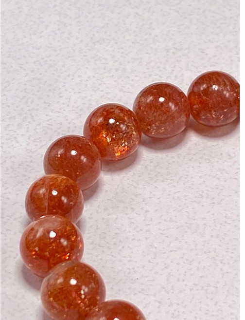 然杉珠寶 金太陽太陽石水晶手鍊手串