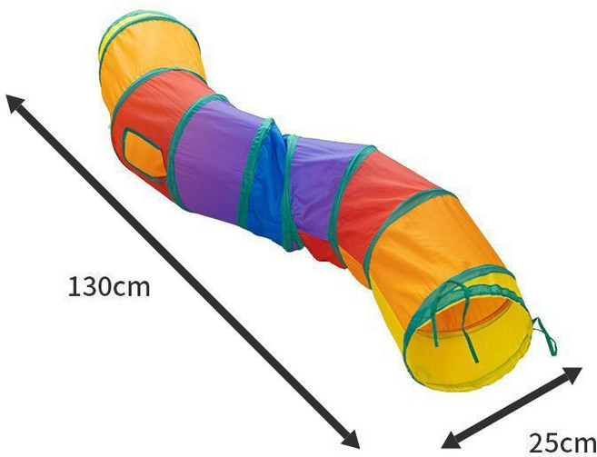 貓窩貓屋保暖帳篷狗窩四季通用別墅房子可拆卸貓咪用品耐用帳篷, 1個, 彩虹s