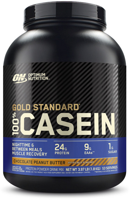 옵티멈뉴트리션 골드 스탠다드 카제인 초콜릿 피넛 버터, 1.8kg, 1개