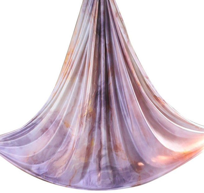 플라잉요가 해먹 스트레칭 스트랩 공중 그라데이션 학원용, 주먹 5m, 1개