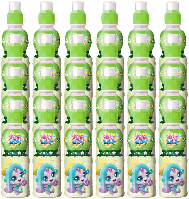 웅진 티니핑 사과 200ml 24입 어린이 음료, 24개