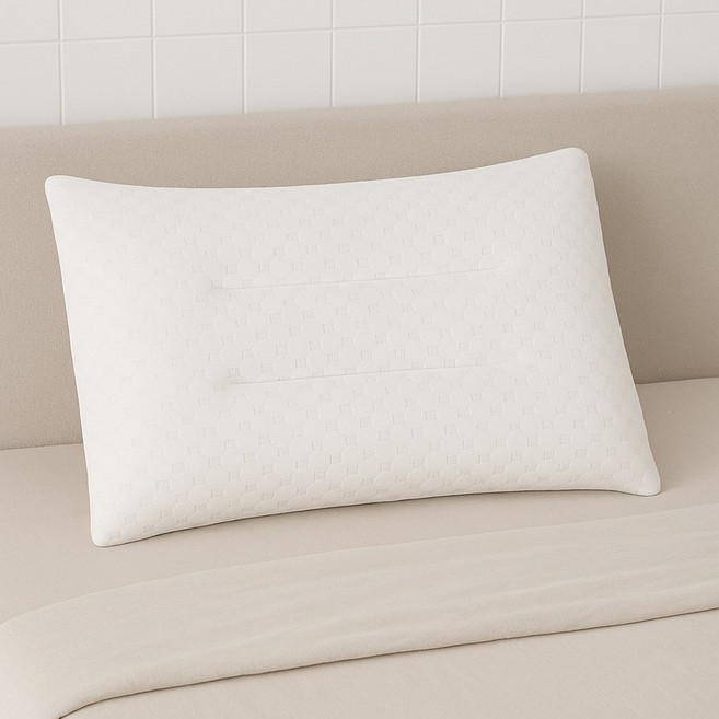 Damso Home 목건강 에너바디 라텍스베개 화이트 베개, L