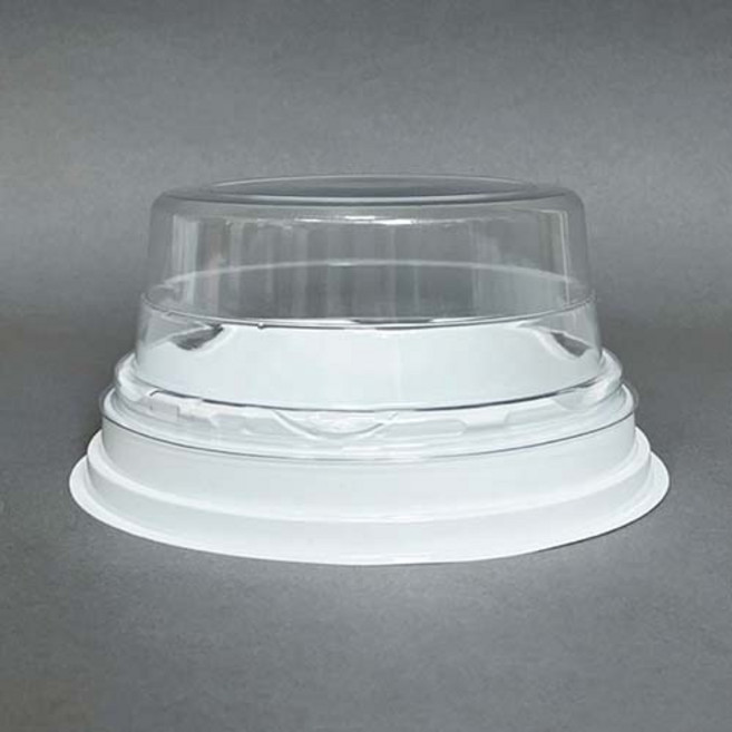 쉬폰받침 원형 투명 PET 케이스 HP115 10개/50개, 50개