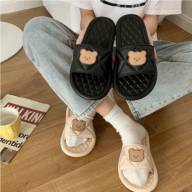 말랑쫀득 곰돌이 욕실화슬리퍼_10992026EA