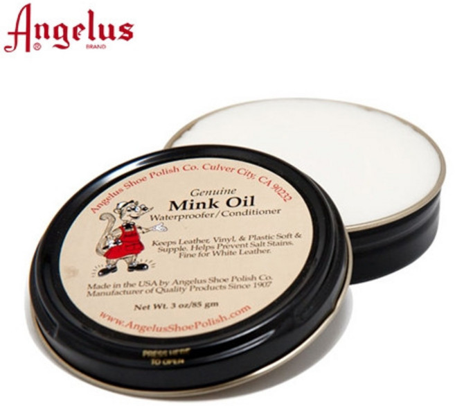 엔젤러스 밍크오일 가죽 영양 보호제 방수