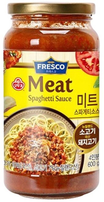 (무)프레스코 미트스파게티소스600gX5개, 600g, 5개