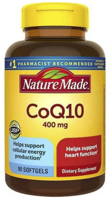 Nature Made 萊萃美 輔酶Q10軟膠囊 400mg, 90顆, 1罐