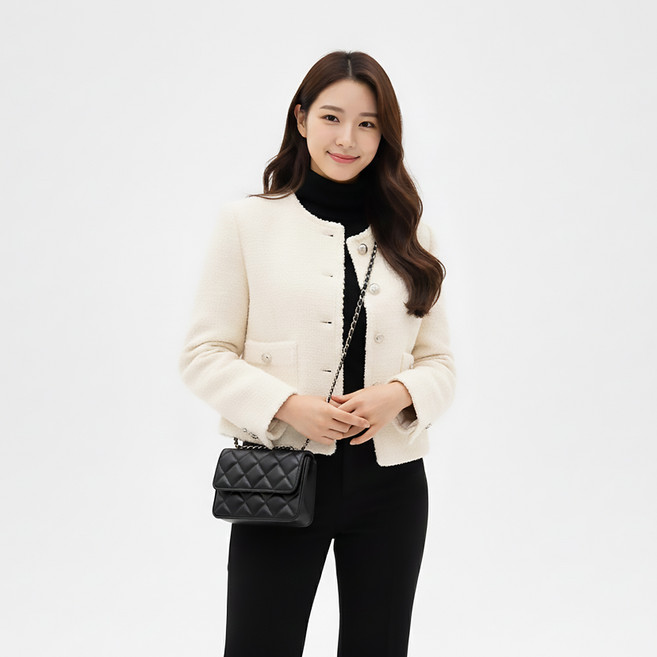 엘리다움 퀄팅 체인 미니 크로스백 데일리 핸드폰 가방 가죽 누빔 나노 숄더