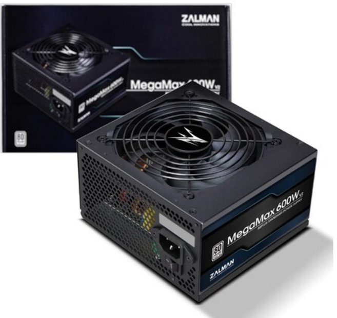 잘만 MegaMax 600W 80PLUS STANDARD ATX, ZM600-TX2