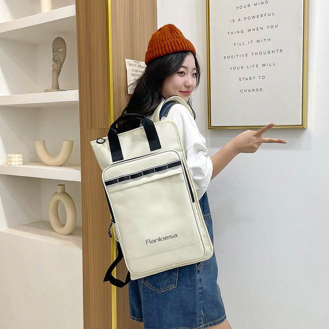 드럼스틱 가방 패브릭 방수 백팩 타악기 케이스, 1개